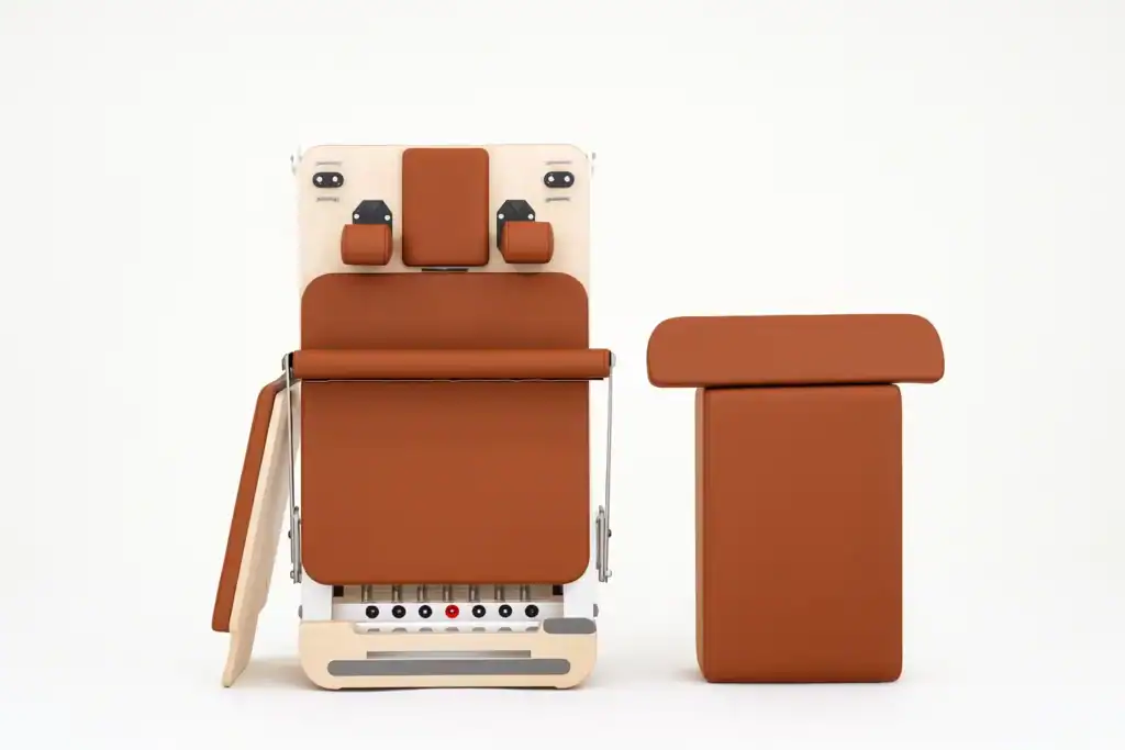 folding pilates reformer