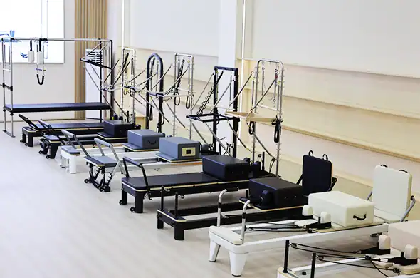 professional pilates reformer oem showroom 2 pilates equipment manufacturer