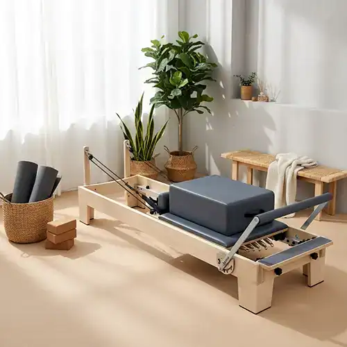 Wood pilates reformer series Wood pilates reformer series