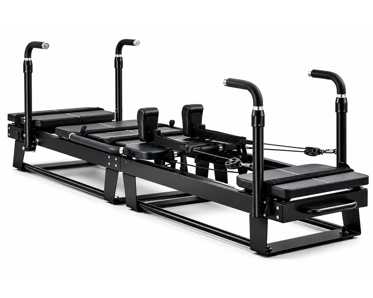 Commercial Mega Reformer CP111 heavy-duty steel studio machine
