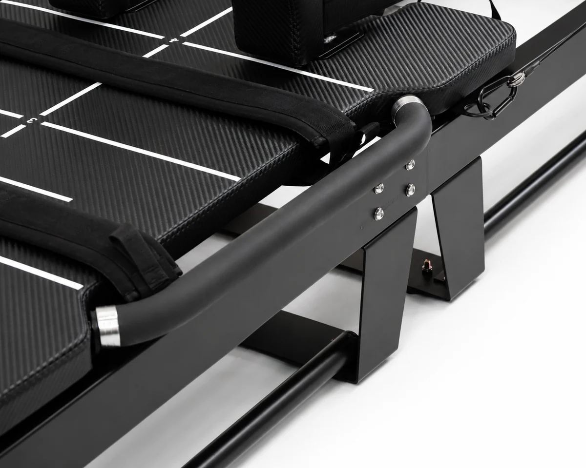 CP111 Mega Reformer carriage wheel detail