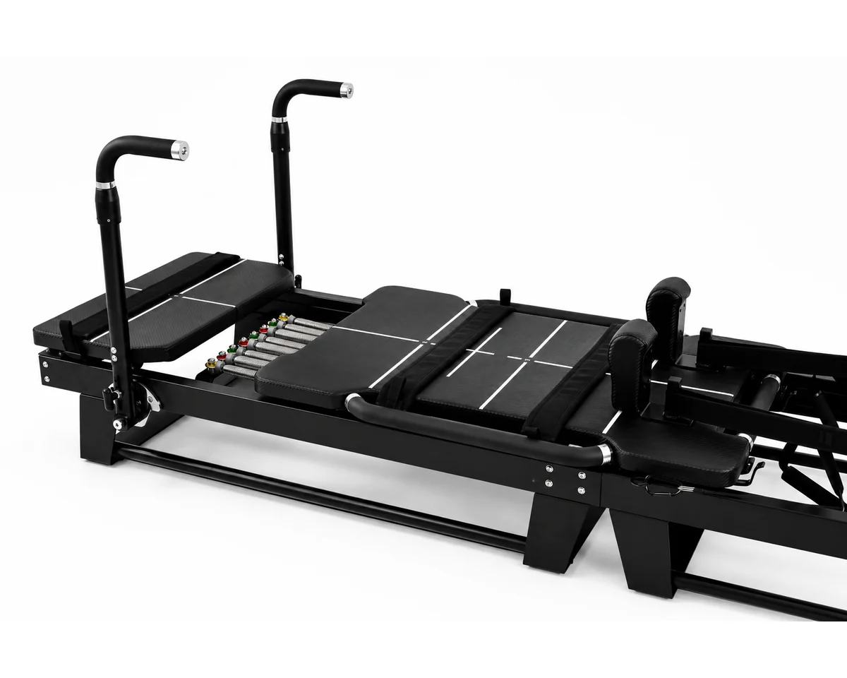 CP111 steel Mega Reformer rear angle
