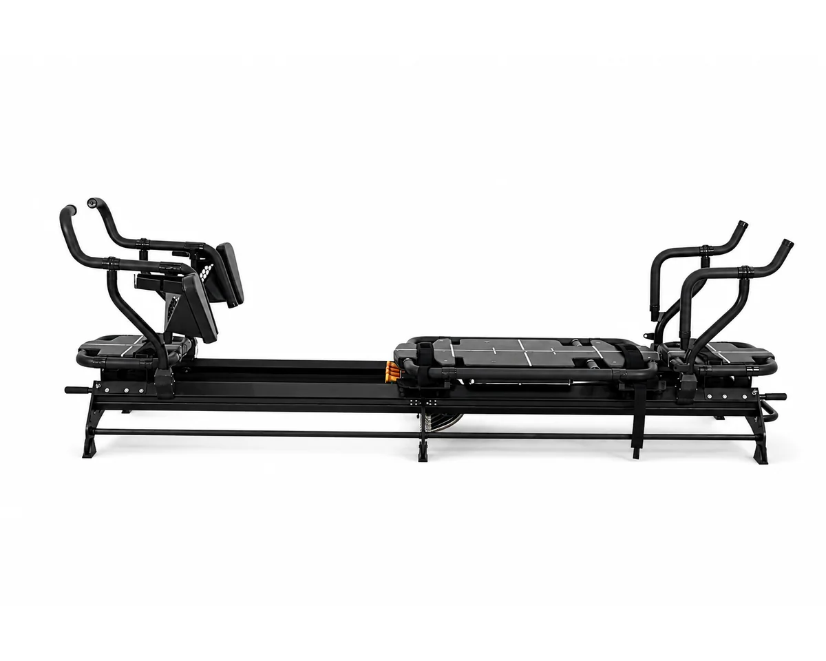 CP112 heavy-duty steel Mega Reformer side view