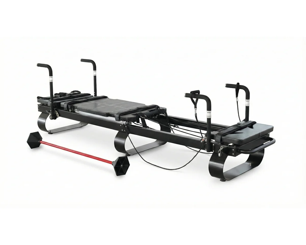 Commercial steel core reformer CP117 rear three-quarter view