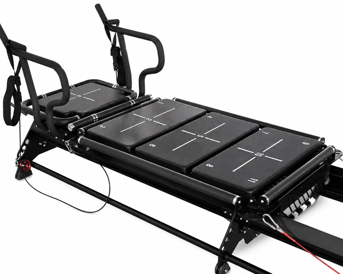 Commercial Mega Reformer CP118 carriage platform detail