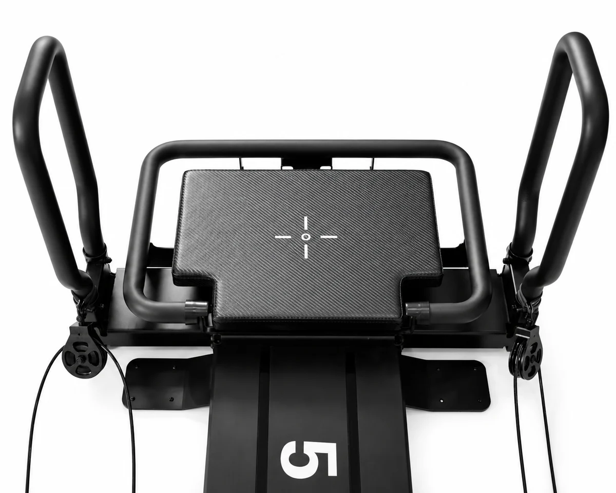 CP119 Micro Pro front platform and handle detail