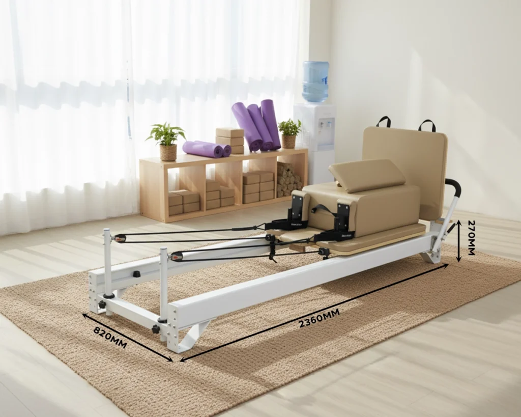 cp121-aluminum-pilates-reformer-size cp121-aluminum-pilates-reformer-size