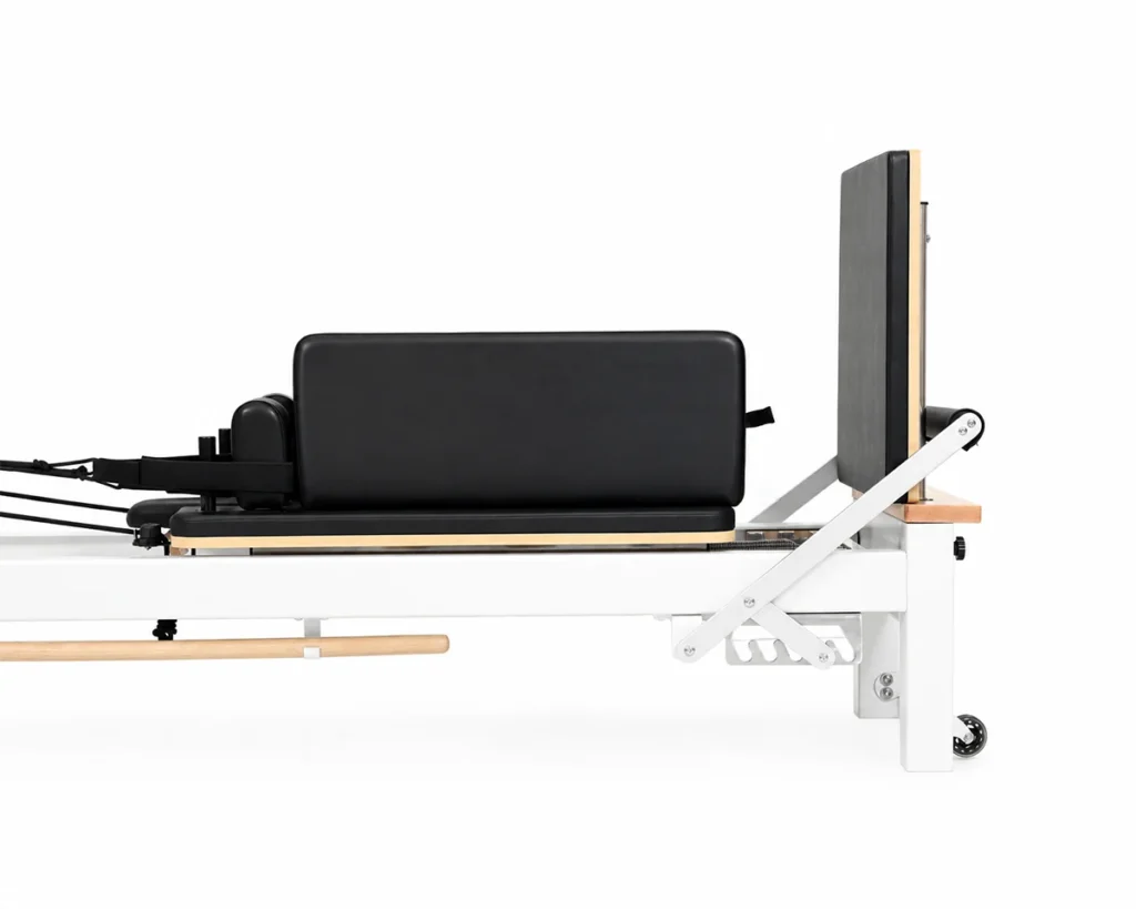 CP124 Pilates Studio Reformer Front Detail CP124 pilates studio reformer front detail
