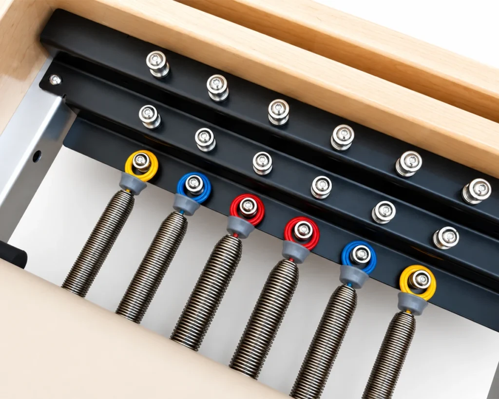 CP155 Maple Full Track Pilates Reformer Spring System CP155 maple full track pilates reformer spring system