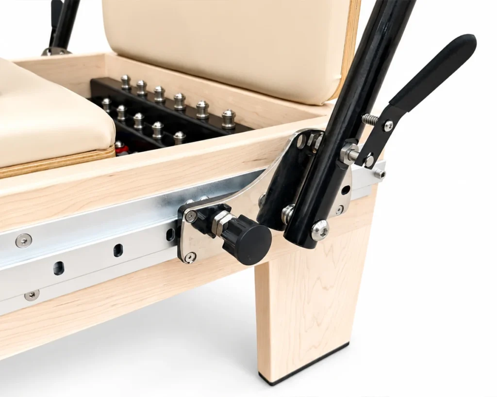 CP155 Maple Wood Pilates Reformer Adjustable Footbar CP155 maple wood pilates reformer adjustable footbar