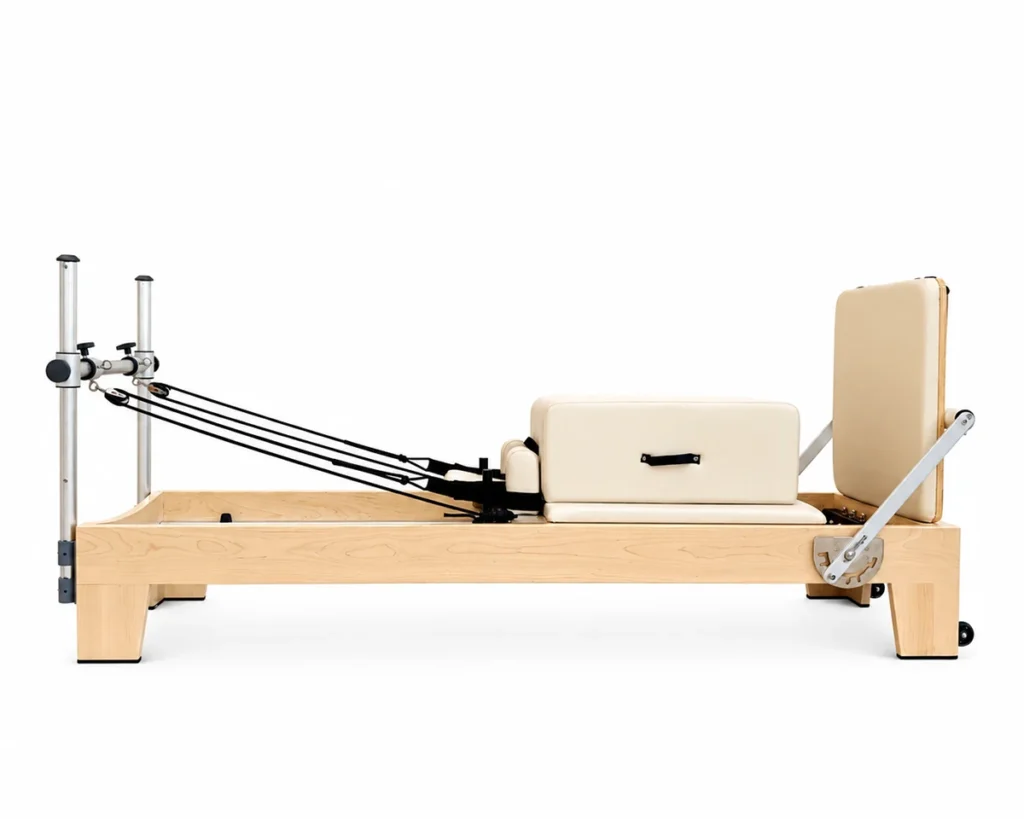 cp156-maple-pilates-reformer-front-view