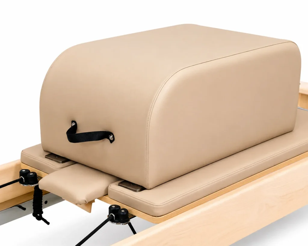 CP160 Custom Upholstery Maple Wood Pilates Reformer CP160 custom upholstery maple wood pilates reformer