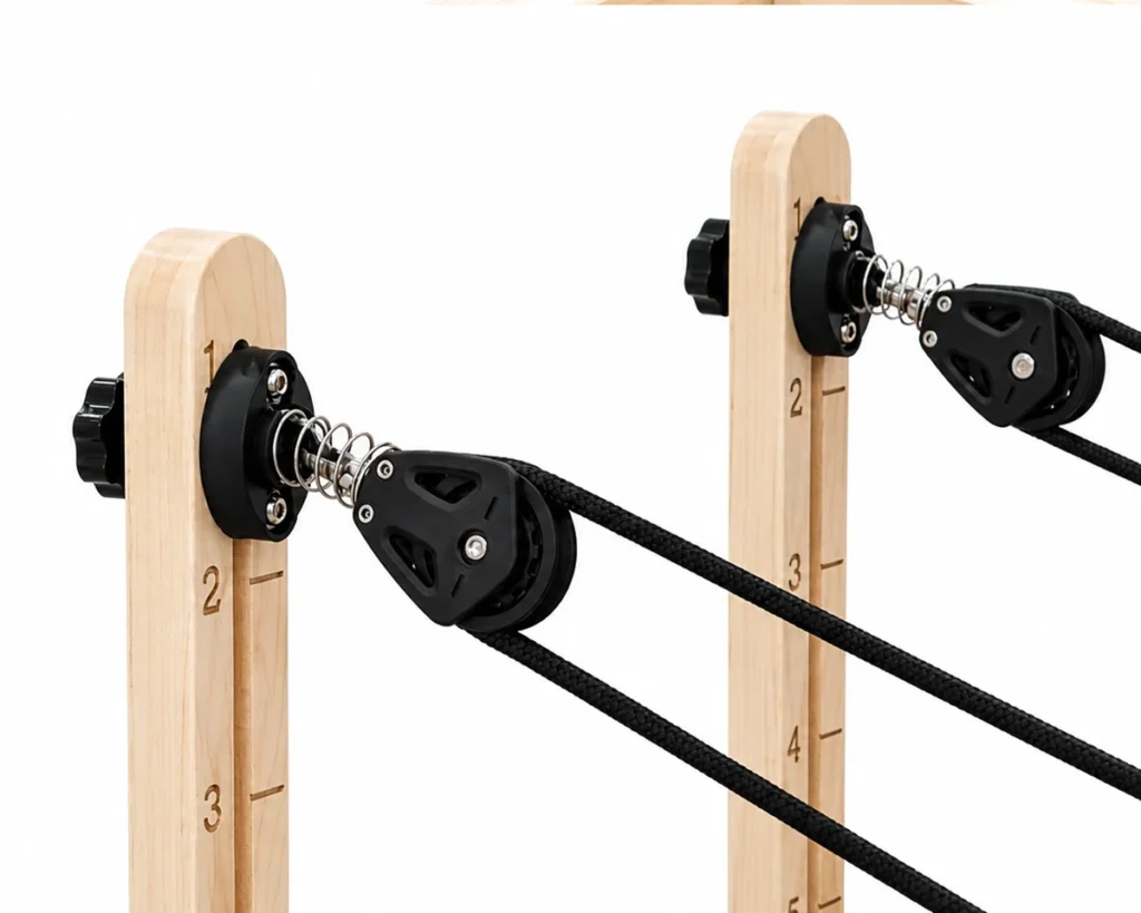 CP161 Maple Pilates Reformer Rope Pulley System CP161 maple pilates reformer rope pulley system
