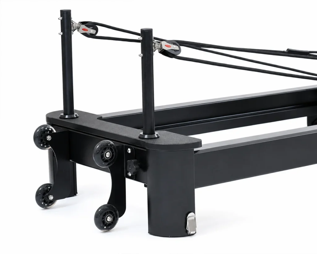 CP201 Pilates Reformer Rope Risers and Transport Wheels CP201 Pilates reformer rope risers and transport wheels
