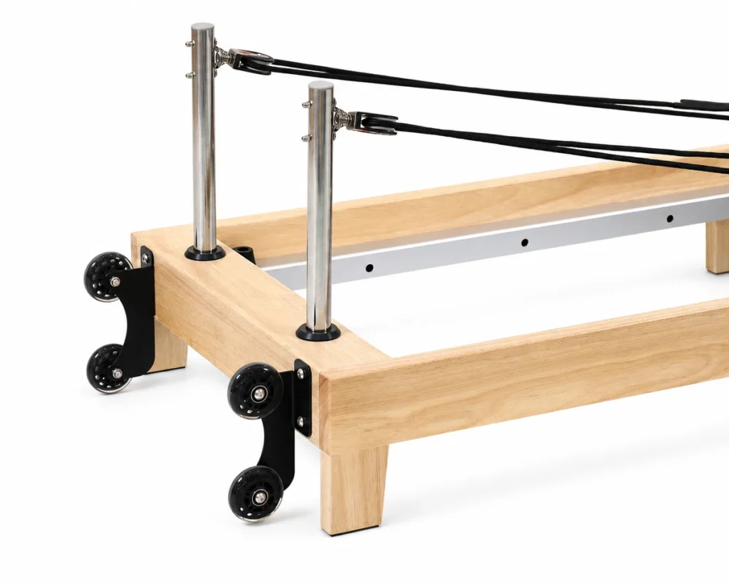 CP205 Oak Reformer Rope Risers and Transport Wheels CP205 oak reformer rope risers and transport wheels