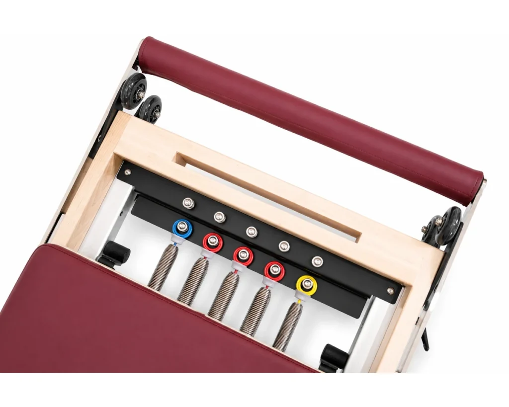 CP207 Maple Folding Reformer Spring System CP207 maple folding reformer color-coded spring system