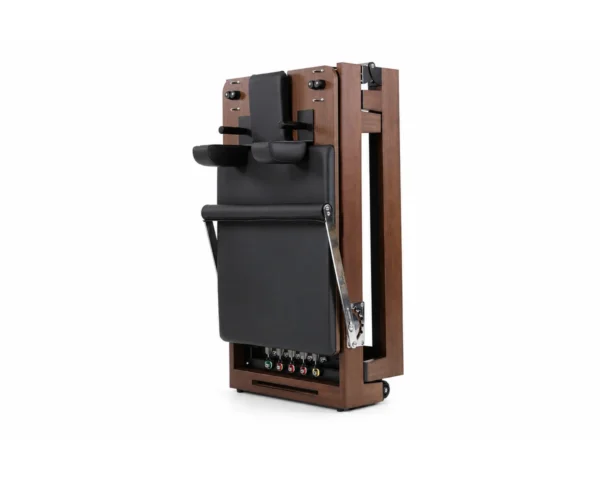 CP208 red oak foldable reformer upright storage
