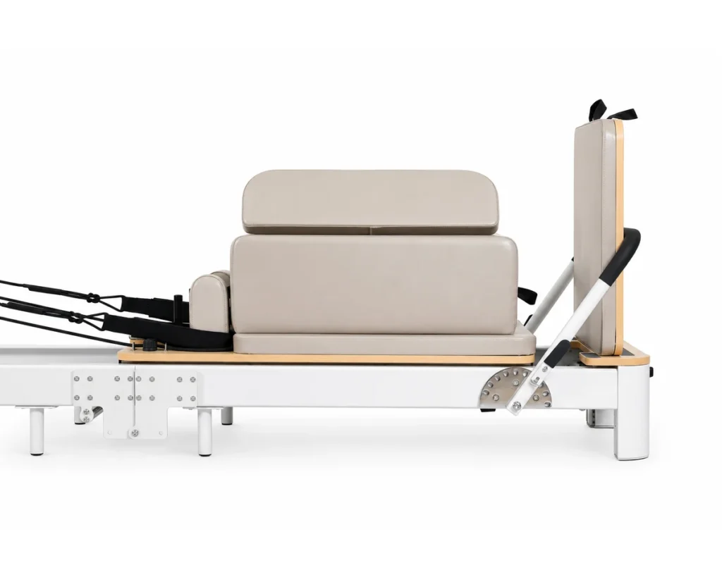 CP221 Foldable Pilates Reformer Full Side Profile CP221 Foldable Pilates Reformer Full Side Profile