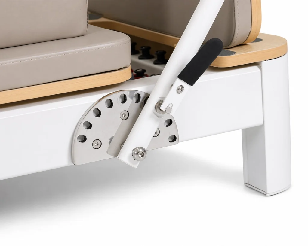 CP221 Pilates Reformer Footbar Adjustment Mechanism CP221 Pilates Reformer Footbar Adjustment Mechanism