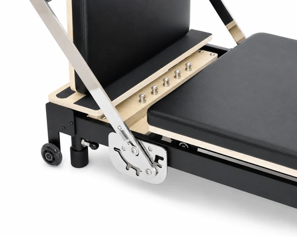 CP223 Aluminum Pilates Reformer Footbar and Spring Detail CP223 Aluminum Pilates Reformer Footbar and Spring Detail