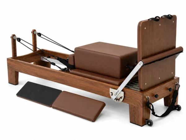 Walnut Wood Pilates Reformer CP169 for Commercial Studios
