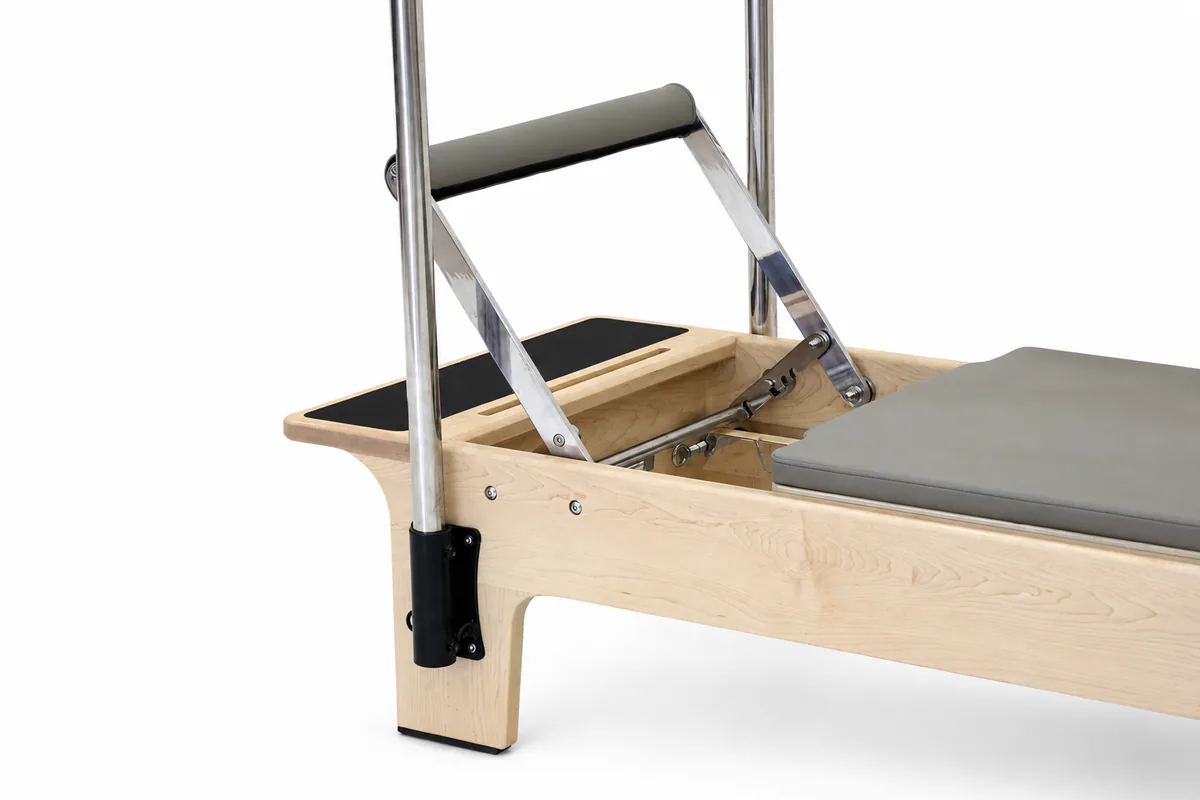 CP325 maple full tower Pilates reformer overall view