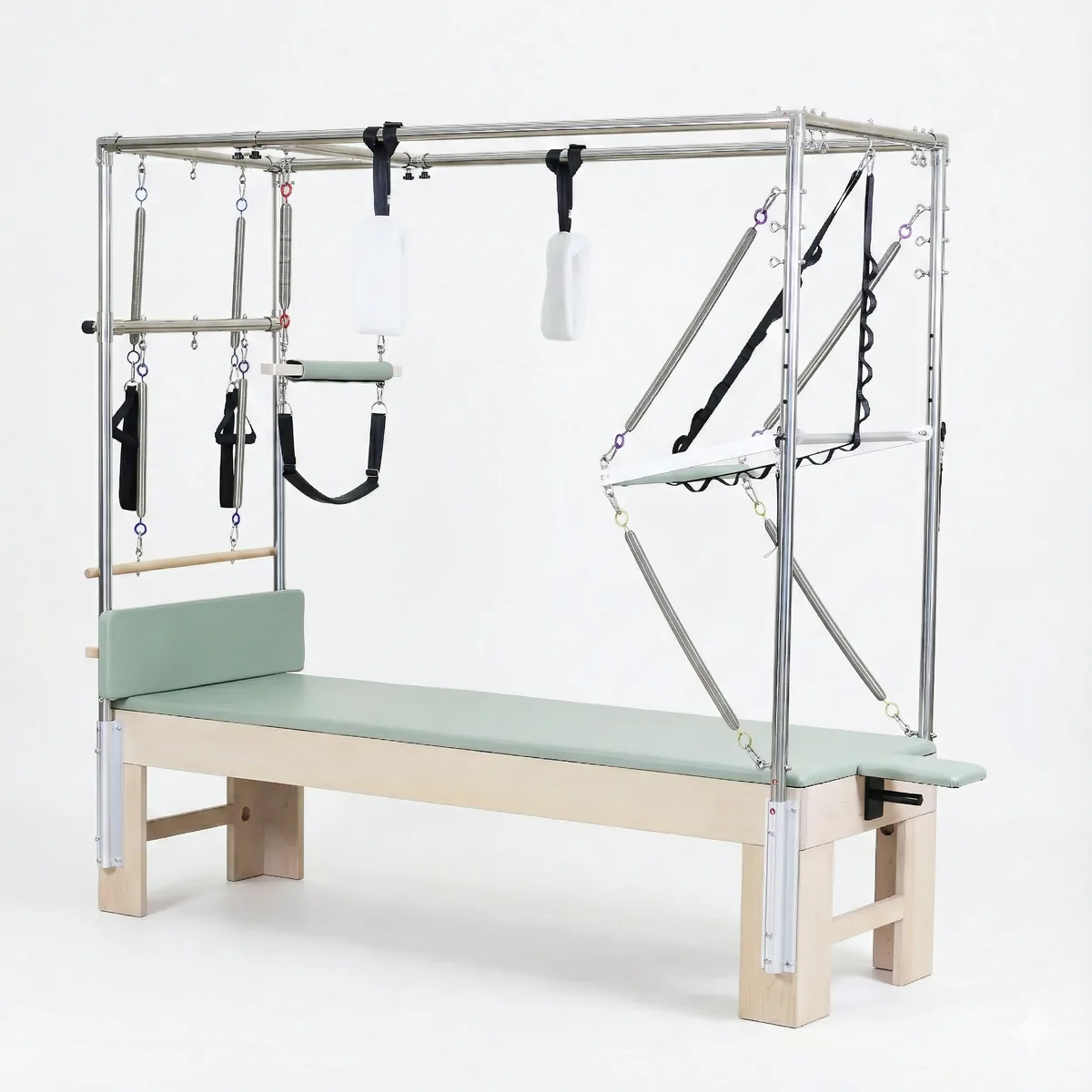 CP341 maple wood Cadillac reformer overall view