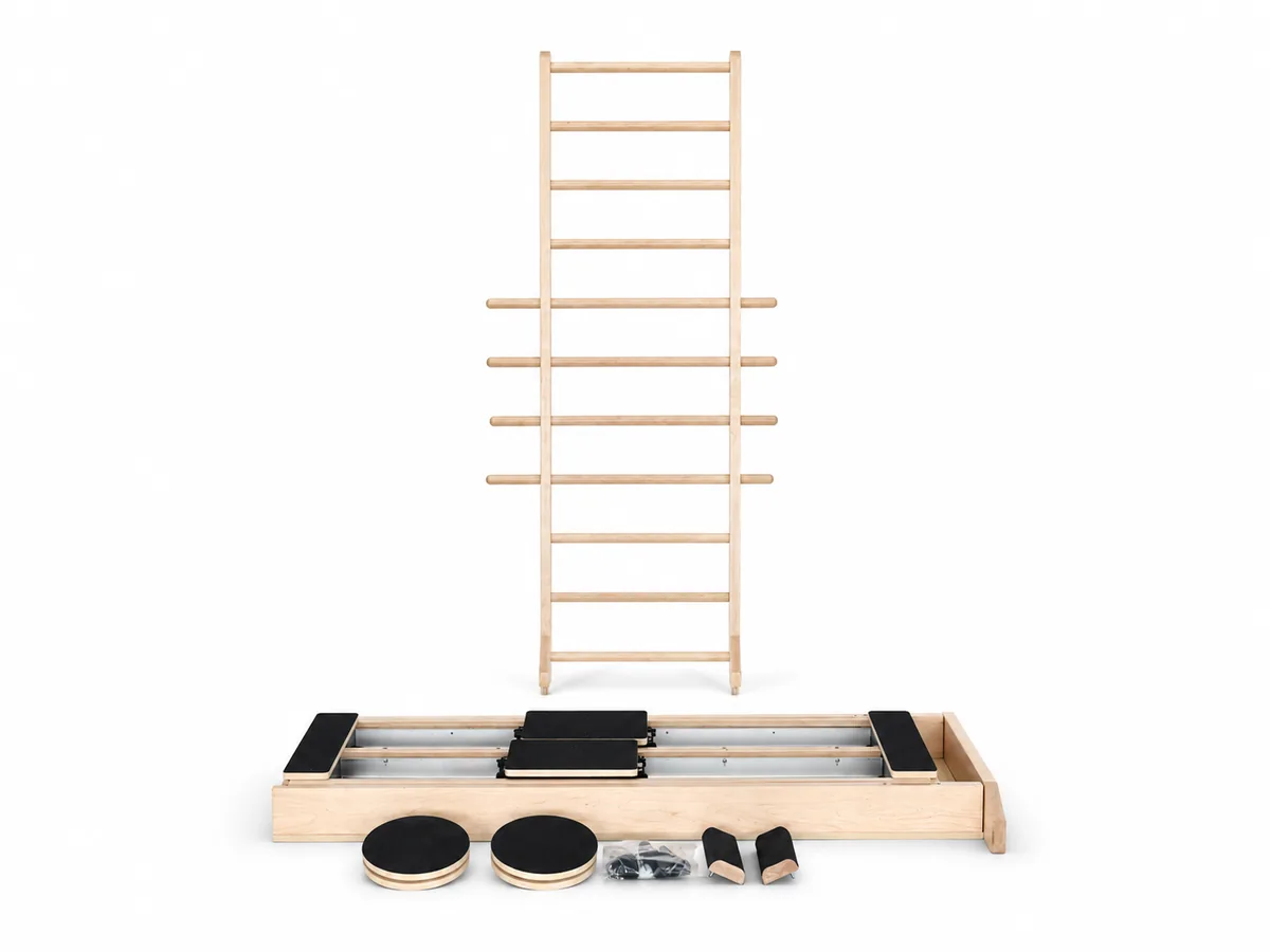 Wooden Core Ladder Pilates side view