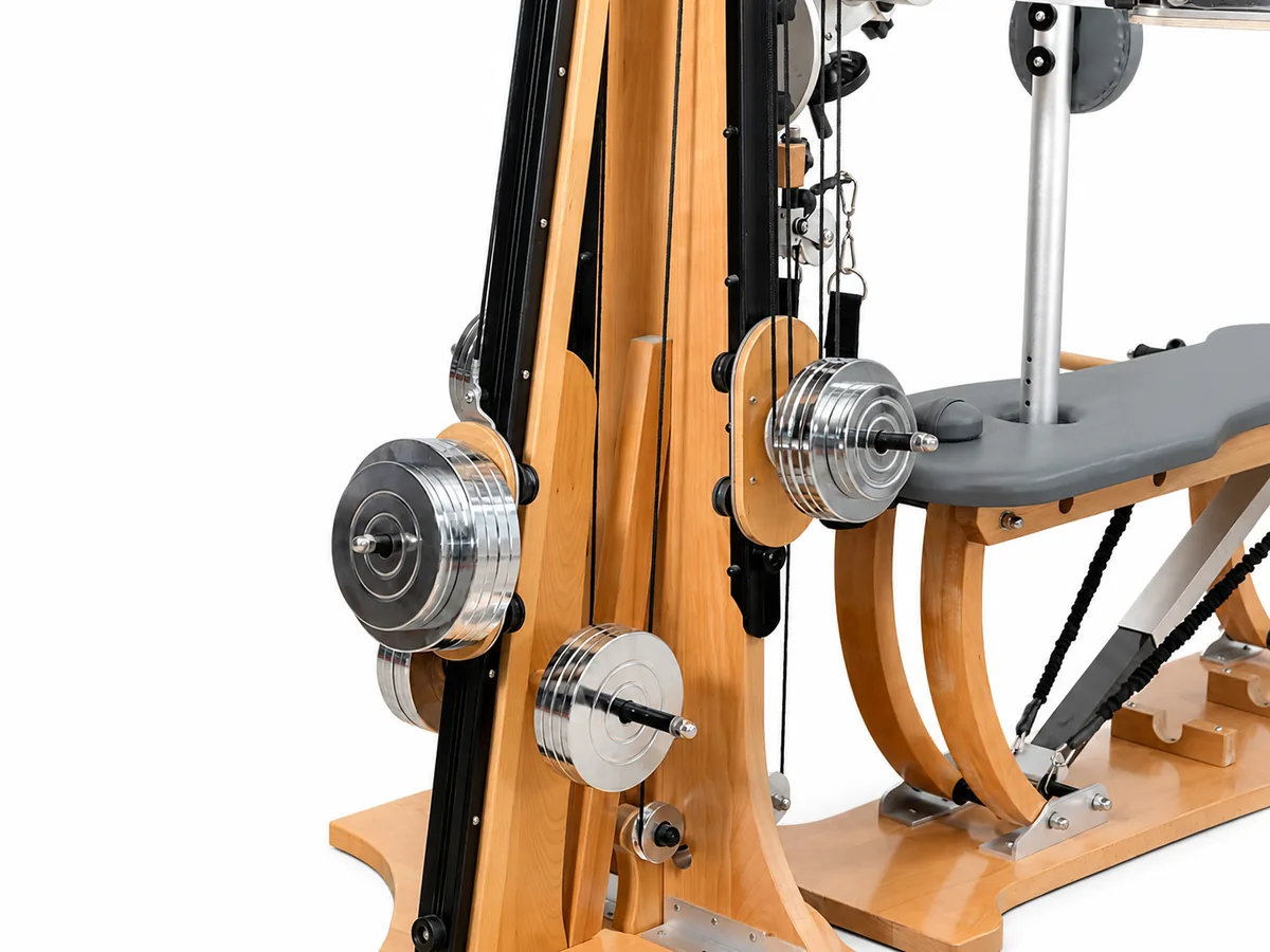 CP381 beech pulley tower adjustable components