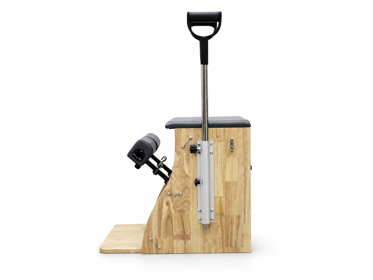 Oak Pilates Stability Chair CP501 adjustable handles