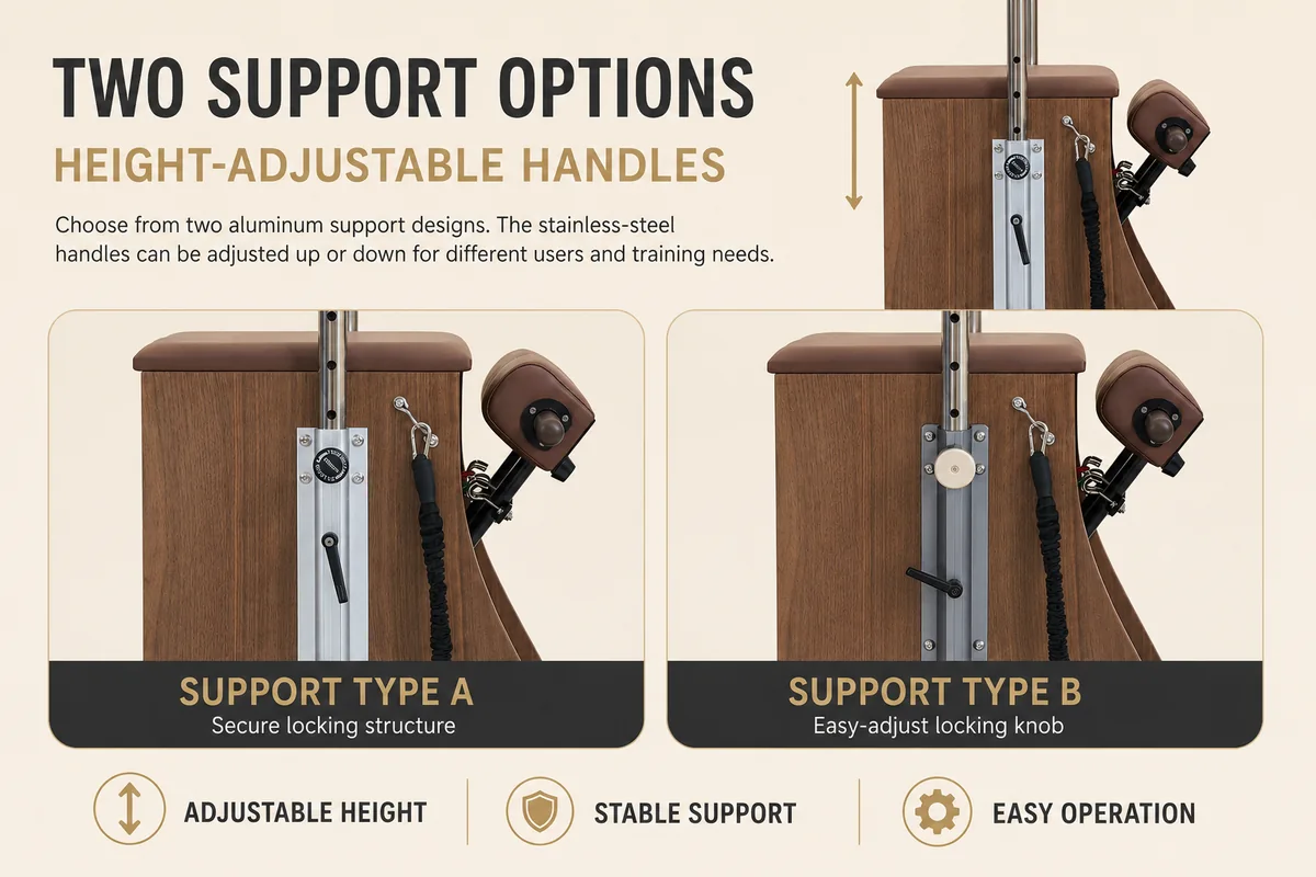 CP512 Wunda Chair aluminum adjustable handle bracket